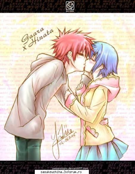 gaara - hinata ( nu e corect!!! gaara in mine!!!! ) cupluri