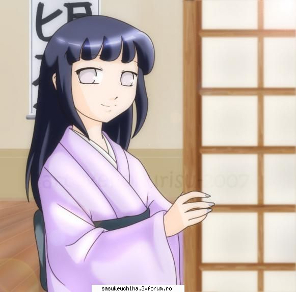e timida, in rest e nu prea se compara cu saku-chan :nebun:  :nebun: hinata hyuuga