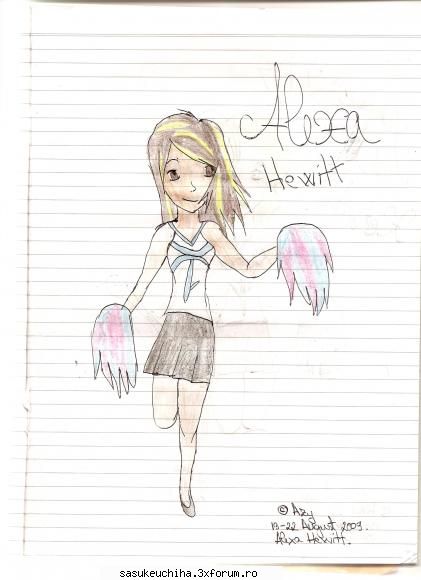 alexa hewitt- un personaj dintr-un fic xd new draws, more better xd